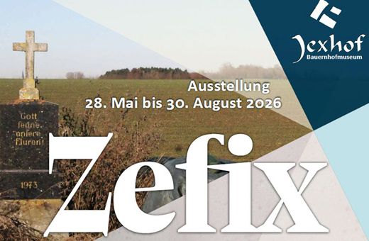 Plakat-Ausschnitt Sonderausstellung Zefix